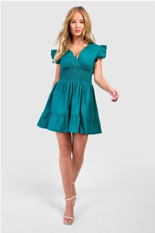 Robe patineuse - Vert