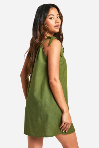 Robe asymétrique - Kaki