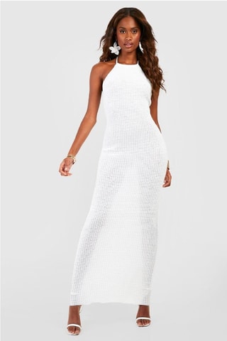 Robe longue - Blanc
