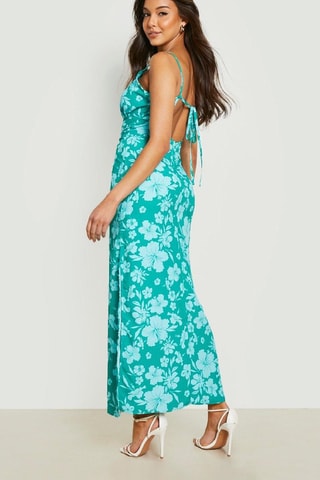 Robe longue - Vert