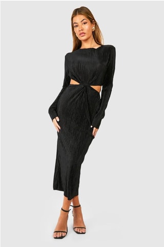 Robe midi - Noir