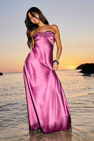 Robe longue - Violet
