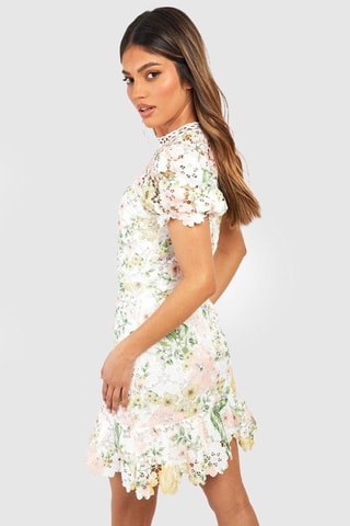 Robe patineuse - Vert citron