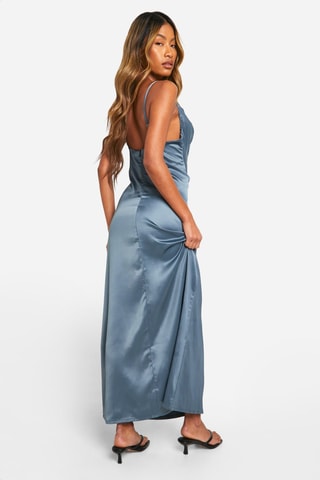 Robe longue - Bleu