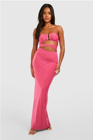 Robe bustier - Rose