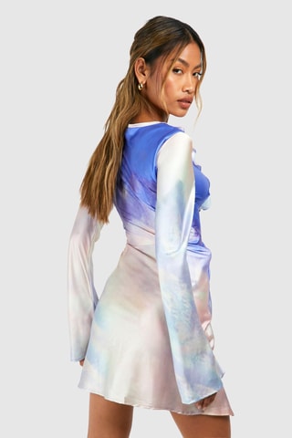 Robe droite - Violet