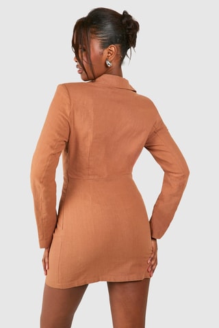 Robe patineuse - Marron