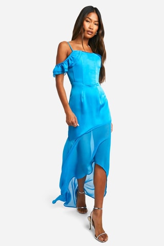 Robe longue - Bleu
