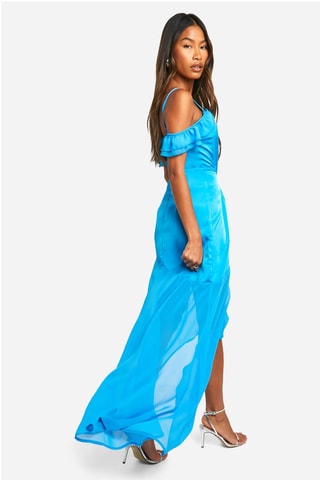 Robe longue - Bleu