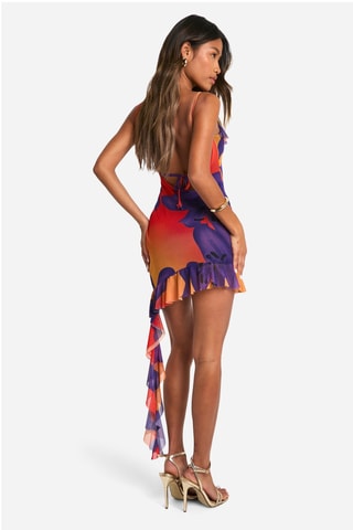 Robe fourreau - Orange