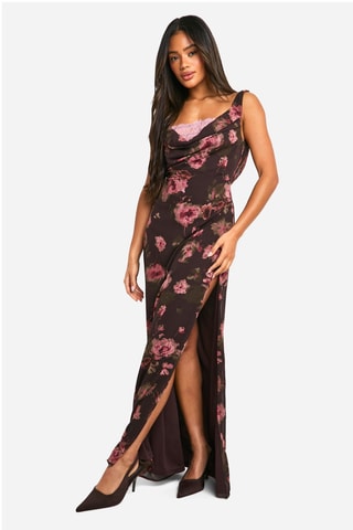 Robe longue - Marron