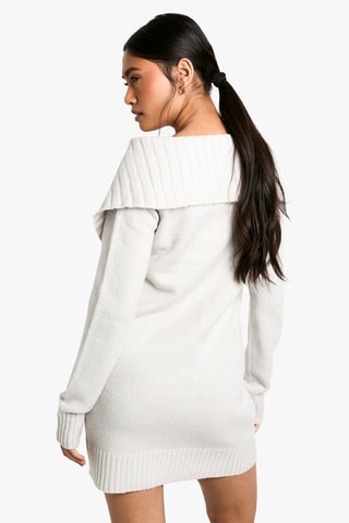 Robe pull oversize - Gris