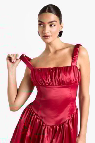 Robe patineuse - Rouge