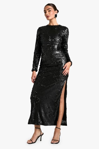 Robe longue - Noir