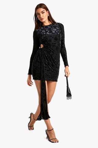 Robe fourreau - Noir