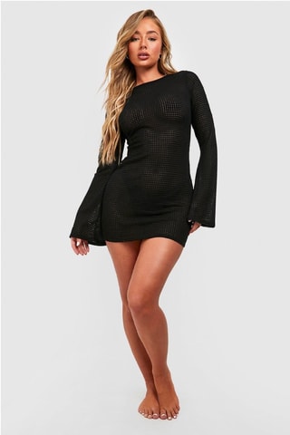 Robe de plage - Noir