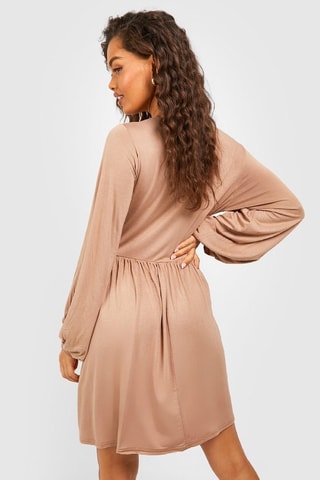Robe patineuse - Camel
