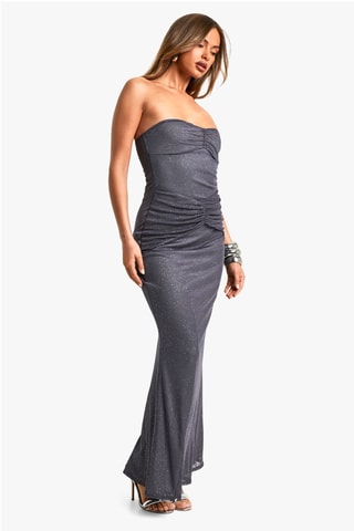 Robe bustier - Gris