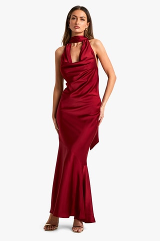 Robe longue - Bordeaux