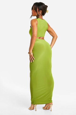 Robe longue - Vert