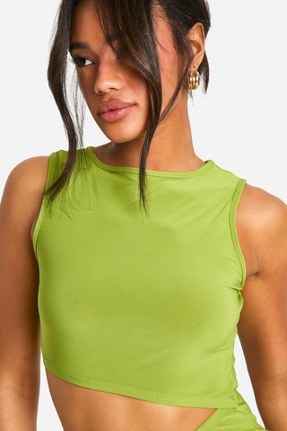 Robe longue - Vert