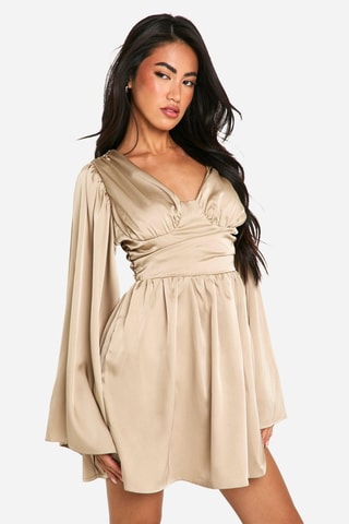 Robe patineuse - Beige