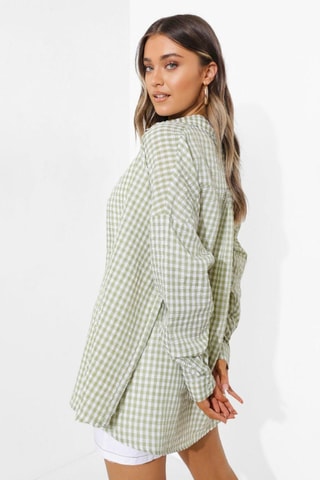 Chemisier oversize - Vert