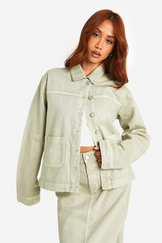 Surchemise oversize - Vert