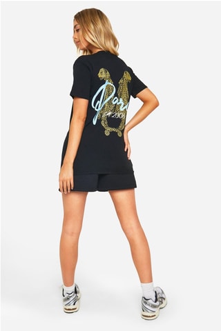 Oversized T-shirt - Zwart