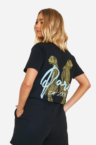 Oversized T-shirt - Zwart