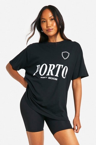 T-shirt oversize - Noir