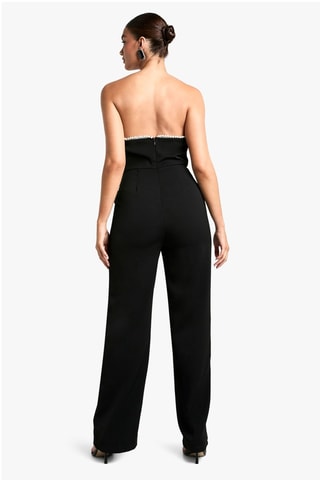 Combinaison bustier - Noir