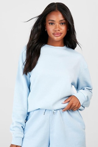 Sweat et short - Bleu clair