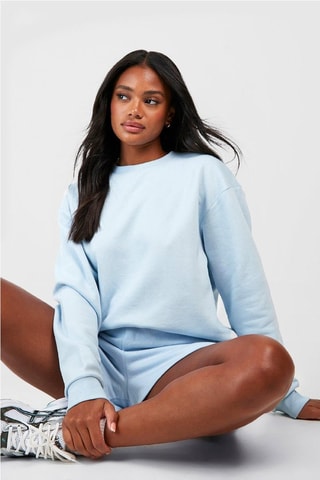 Sweat et short - Bleu clair