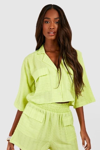 Chemisier et short - Vert