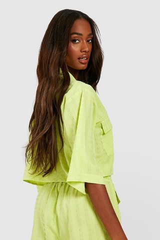 Chemisier et short - Vert