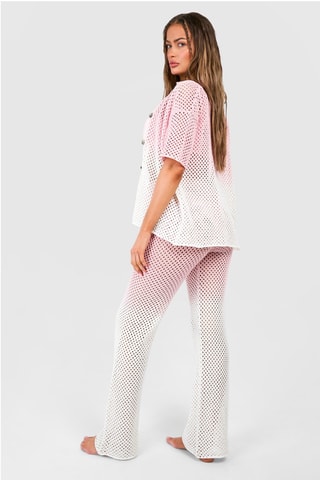 Chemisier et pantalon - Rose