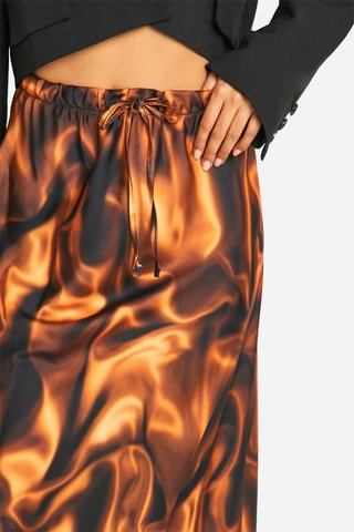 Jupe longue - Orange