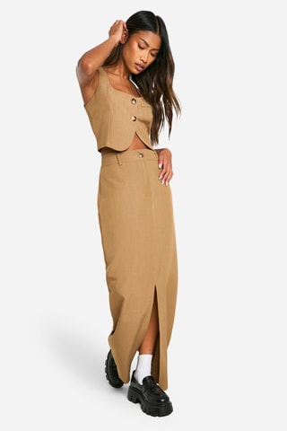 Jupe longue - Camel