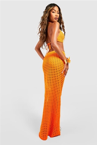 Jupe longue - Orange