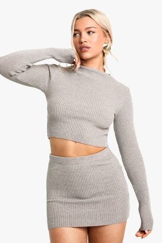 Minijupe - Gris