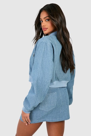 Minijupe - Bleu clair