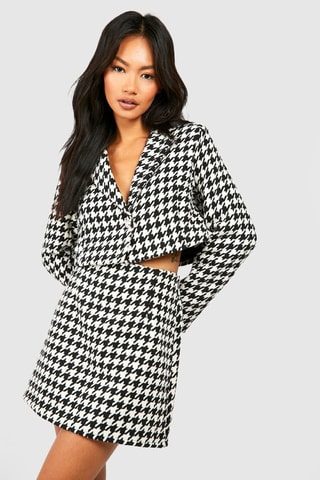 Minijupe taille haute - Noir