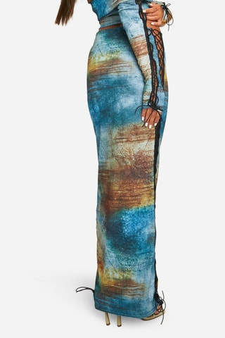 Jupe longue - Turquoise