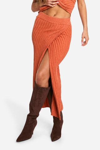 Jupe longue - Orange