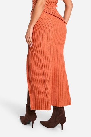 Jupe longue - Orange