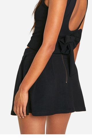 Jupe patineuse - Noir