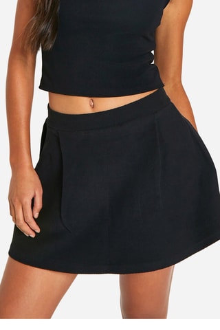 Jupe patineuse - Noir