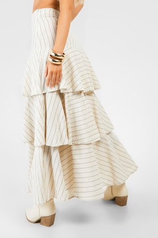 Jupe volantée - Ecru