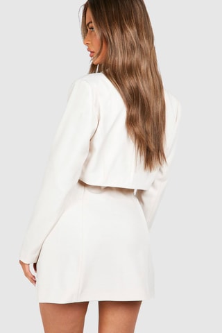 Blazer court - Ecru